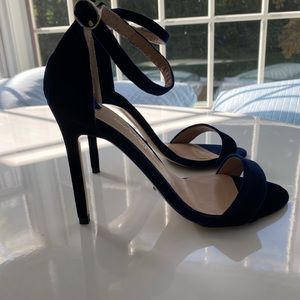 Tony Bianco | Shoes | Tony Bianco Navy Blue Velvet Karvan Heels Size 7 Nwt  | Poshmark